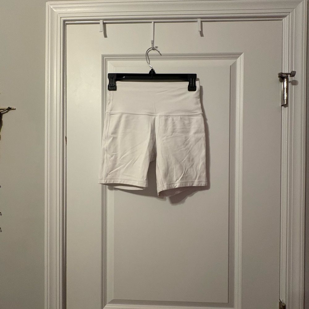 Women's White Shorts